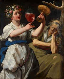 Allegory of Joy and Melancholy by Abraham Janssens I