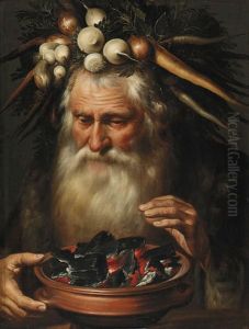 Allegory of winter by Artus Wolffort