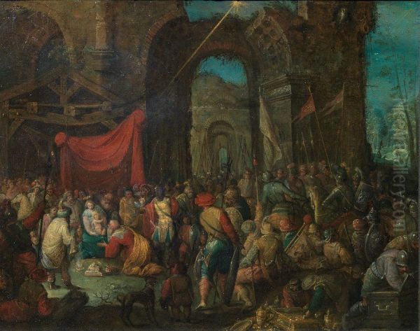 Adoration of the Magi - view 1