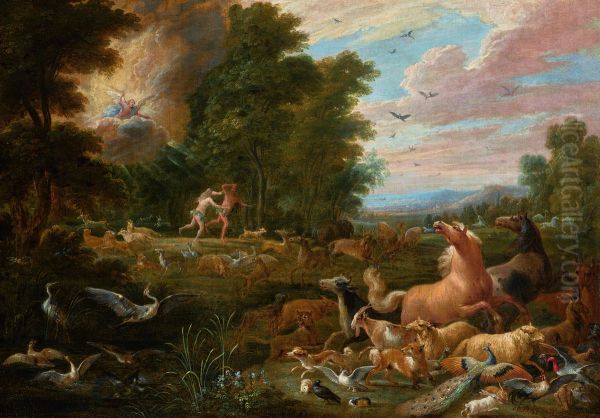 Expulsion from the Garden of Eden - view 1