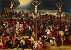 Calvary by Louis de Caullery
