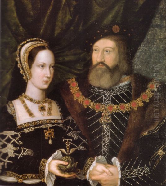 Mary Tudor and Charles Brandon, Duke of Suffolk - view 1