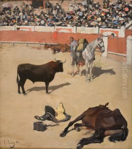 Bulls (Dead Horses) by Ramon Casas