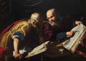 The prophets Jeremiah and Baruch' by Rutilio di Lorenzo Manetti