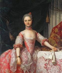 Portrait of Maria Luisa de Parma (1751-1819) by Giuseppe Baldrighi