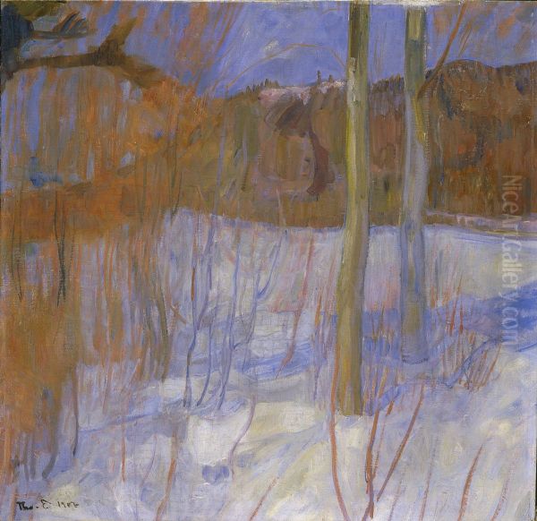 Sne om kvelden - view 1