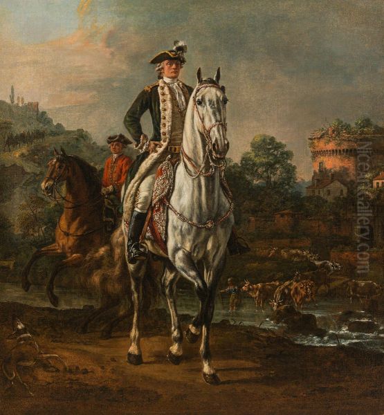 Equestrian Portrait of the King of Poland's Page Gintowt - view 1
