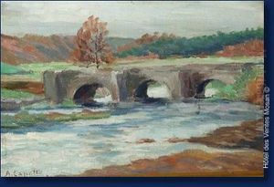 Le Pont Saint-lambert by Aristide Capelle