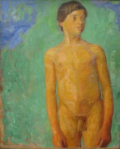 Naked Boy by Thorvald Erichsen