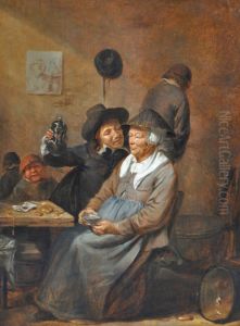 Unequal love by Joos van Craesbeeck