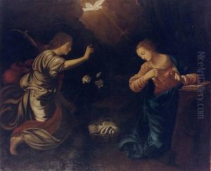 Annunciation by Antonio Maria Crespi Castoldi