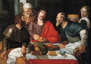 Supper at Emmaus by Artus Wolffort
