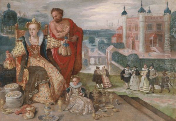 Allegory of covetousness. - view 1