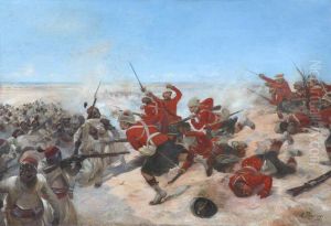 Bataille de Tel-el-Kebir by Henri Louis Dupray