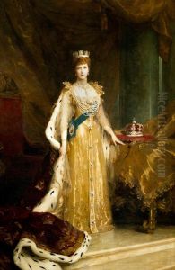 Queen Alexandra of Denmark (1844-1925) by Luke Fildes