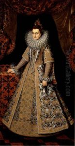 Portrait ofIsabella Clara Eugenia(1566-1633) by Frans Pourbus the younger