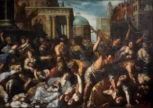 The massacre of the innocents by Louis Finson