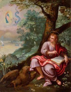 St John the Evangelist on Patmos by Jasper van der Lanen