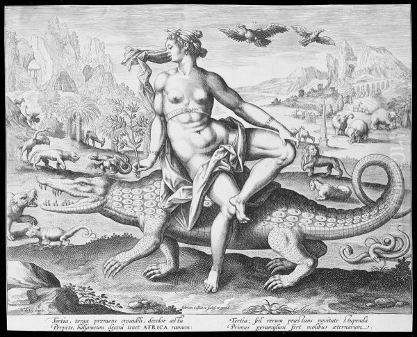 Africa, from the Four Continents - view 1