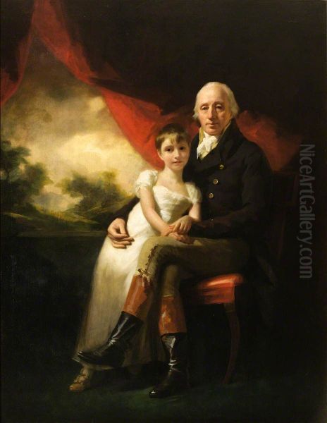 John Stirling of Kippendavie (1742-1816), and His Youngest Daughter, Jean Wilhelmina (1804-1859) - view 1