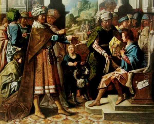 The judgment of Cambyses - view 1