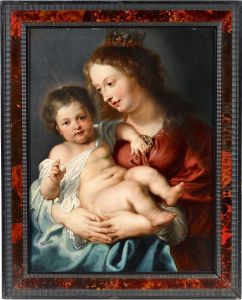 The Virgin as Mother of God and Queen of Heaven by Cornelis Schut