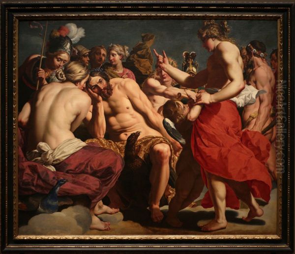 Jupiter Rebuked by Venus - view 1