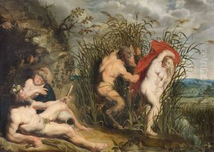 Pan and Syrinx by Jacob Jordaens