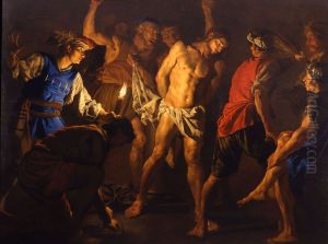 Flagellation of Christ by Matthias Stom