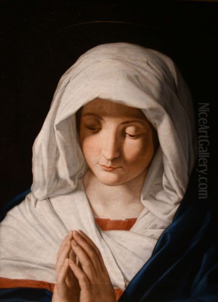 Madonna in prayer - view 1
