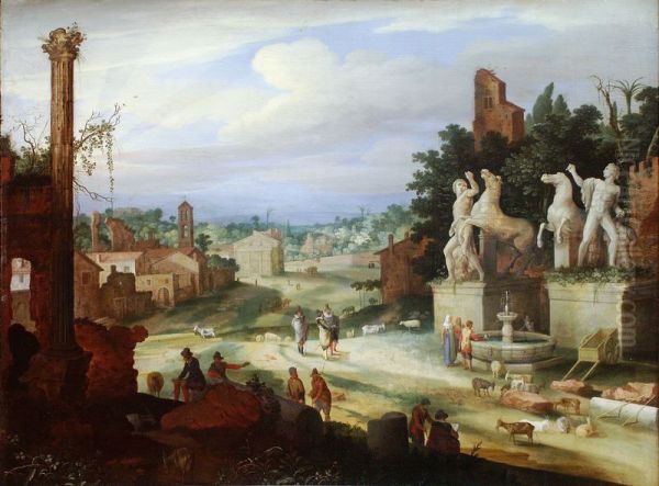 Italian landscape. - view 1