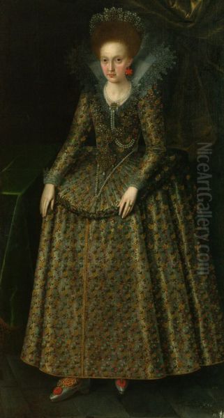 Portrait of Elisabeth Stuart (1596-1662), queen of Bohemia - view 1