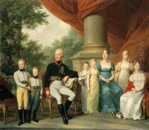 Portrat der Familie des osterreichischen Kaisers