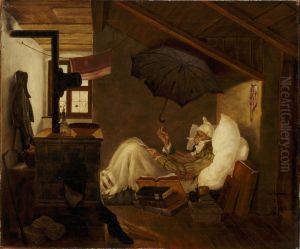Der arme Poet by Carl Spitzweg