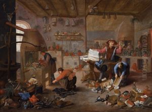 The Alchemist by Mattheus van Helmont