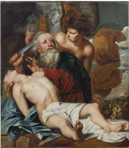 Sacrifice of Isaac by Pieter Thijs