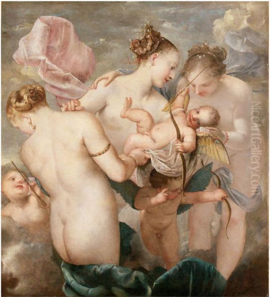 The education of Cupid - view 1