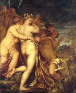 Diana and Acteon by Pietro Liberi