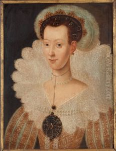 Portrait of queen consort Maria Eleonora of Sweden