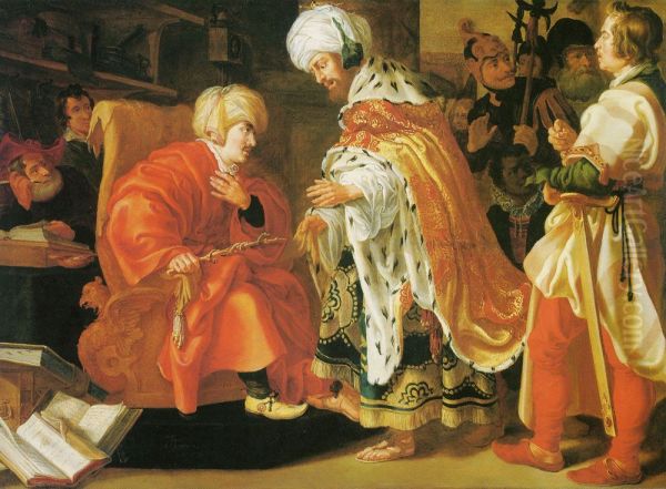 The judgment of Cambyses - view 1