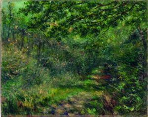 L'allee au bois by Pierre Auguste Renoir