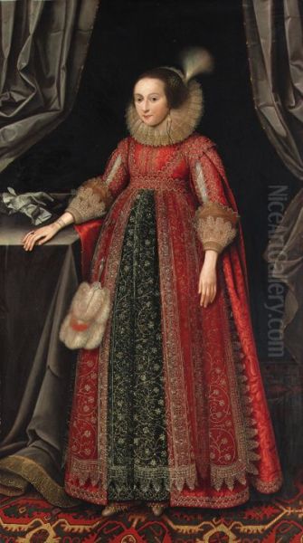 Portrait of Susanna Temple, later Lady Lister (?1600-1669) - view 1