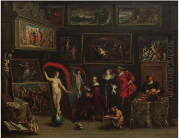 Painter's cabinet - view 1