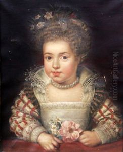 Henrietta Maria of France(1609-1669) as a child