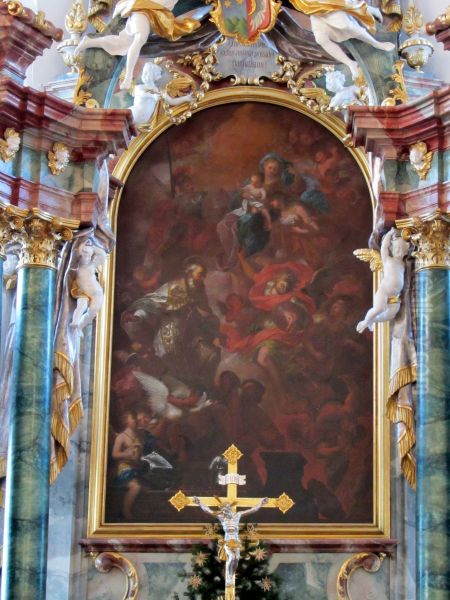 Saint Martin and other saints - view 1
