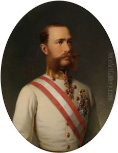 Emperor Franz-Joseph of Austria (1830-1916) by Franz Xavier Winterhalter