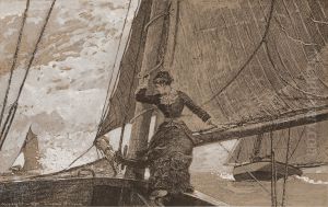 Yachting Girl by Winslow Homer