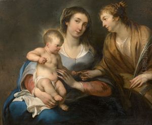 The mystic marriage of St Catherine
