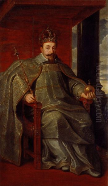 Portrait of Sigismund III Vasa in coronation robes. - view 1