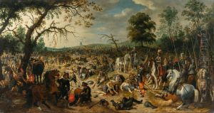 Plundering after the battle